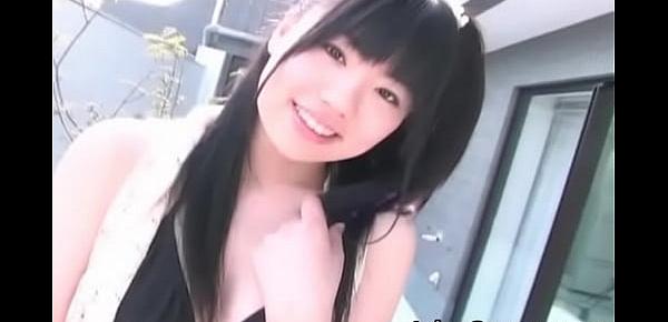  Beautiful japanese teen Karen showing